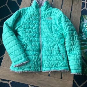 EUC North Face Reversible coat
